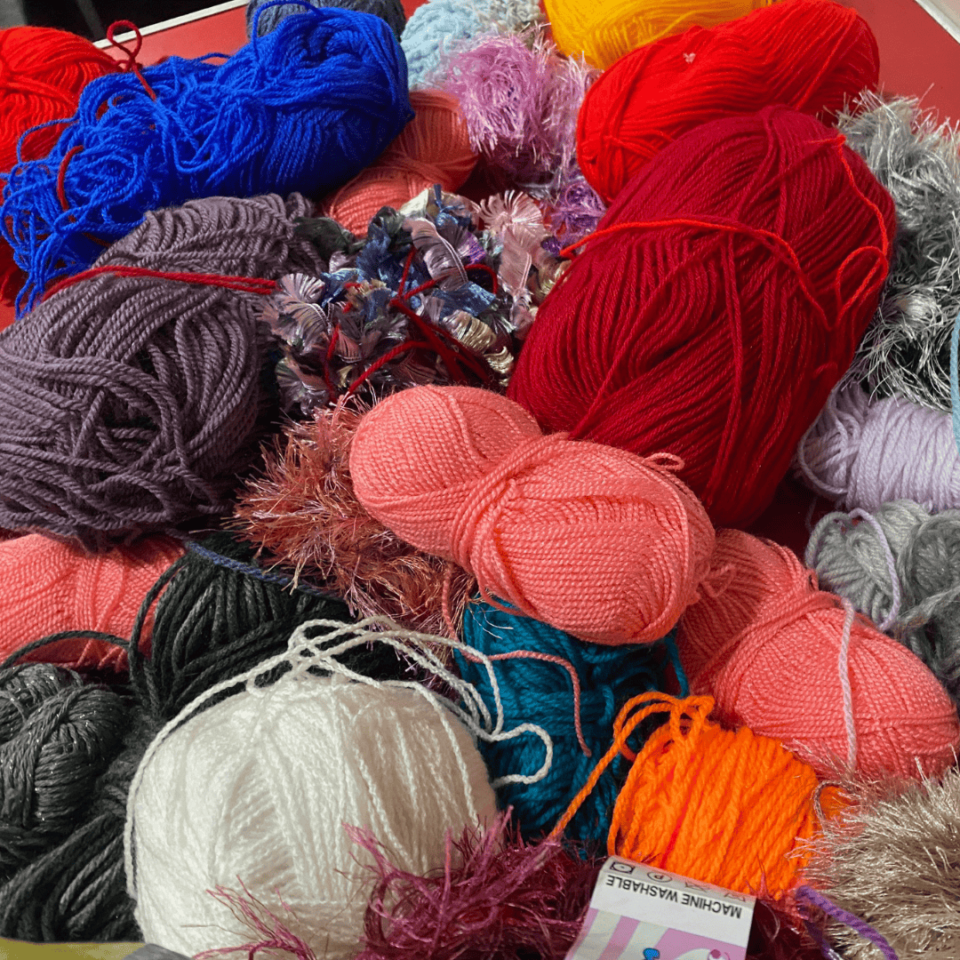 Various Balls Of Yarn